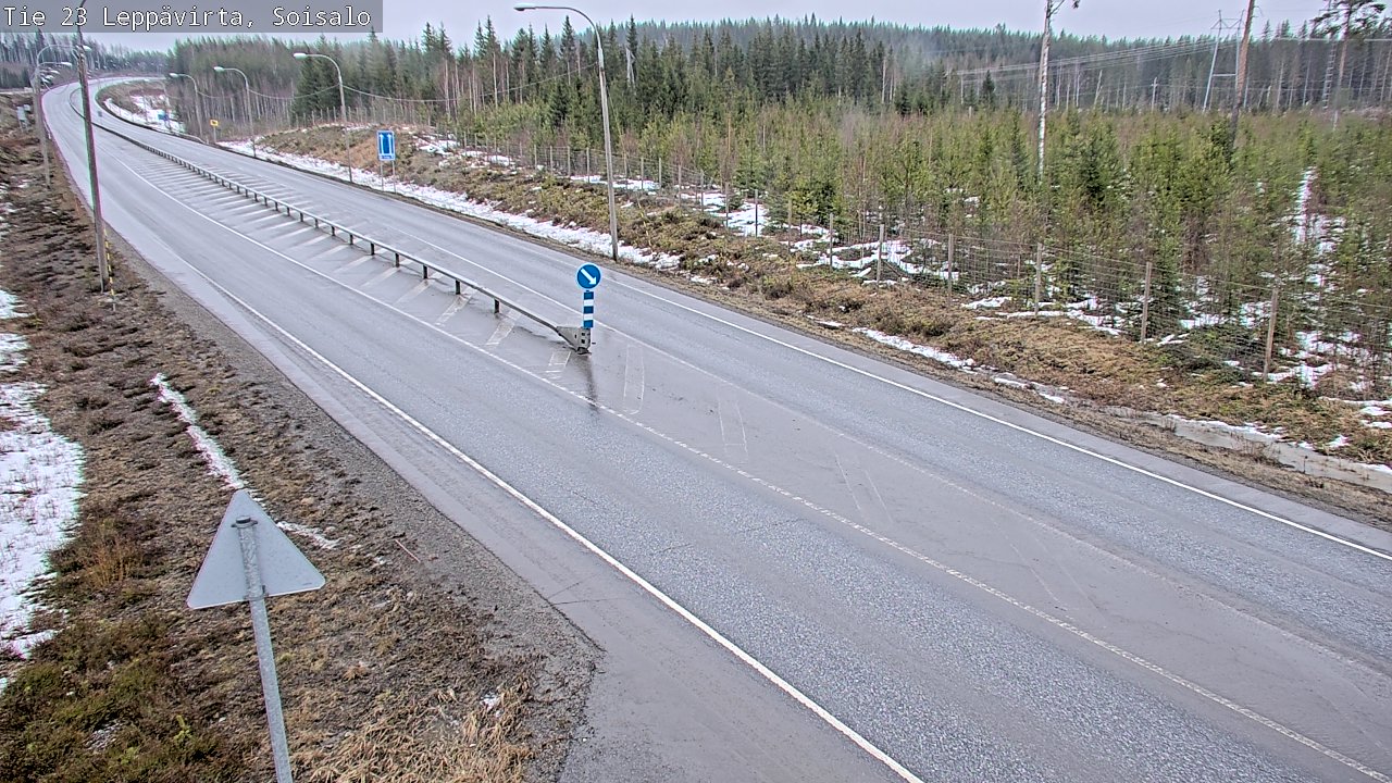 Kelikamerat Kuva Tie 23 Leppävirta, Soisalo, Leppävirta, Pohjois-Savo