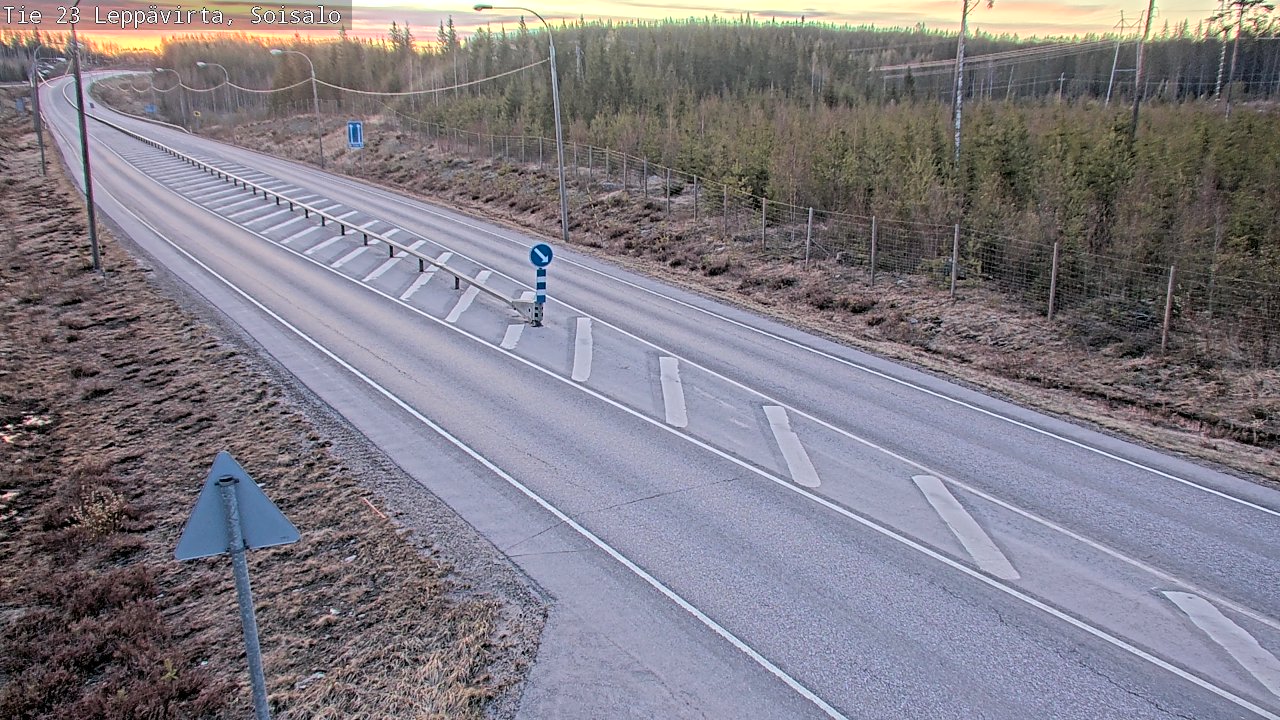 Kelikamerat Kuva Tie 23 Leppävirta, Soisalo, Leppävirta, Pohjois-Savo