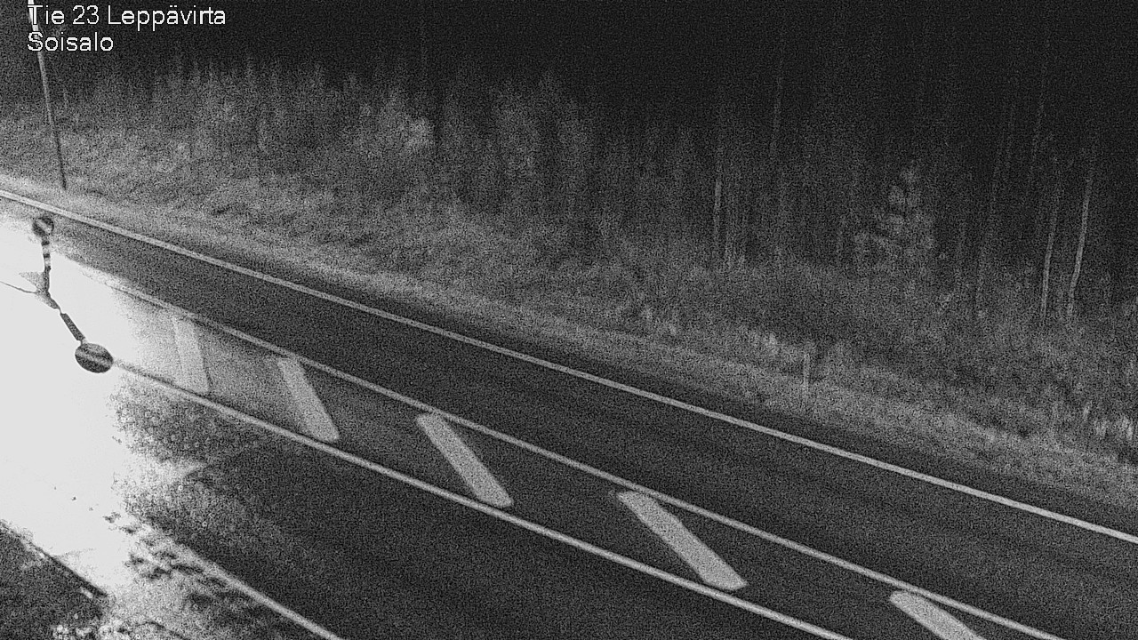 Weather Camera Image Road 23 Leppävirta, Soisalo, Leppävirta, Pohjois-Savo