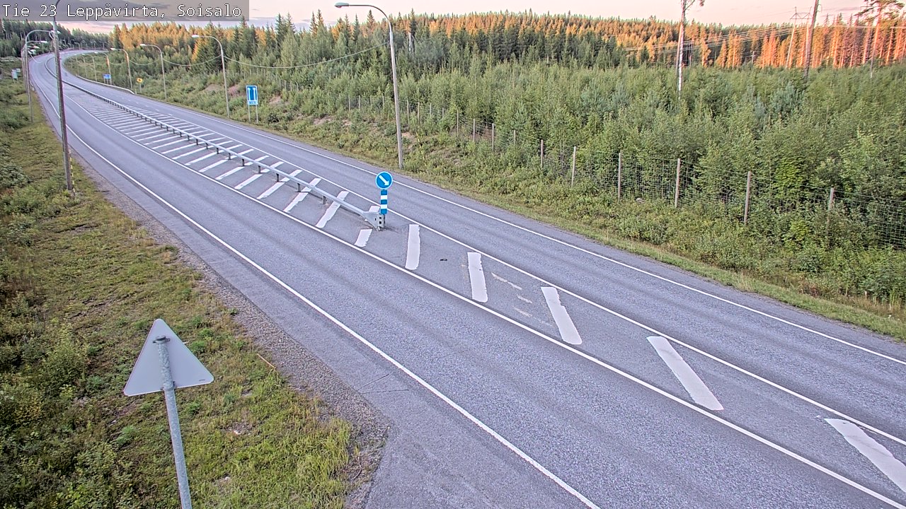 Kelikamerat Kuva Tie 23 Leppävirta, Soisalo, Leppävirta, Pohjois-Savo
