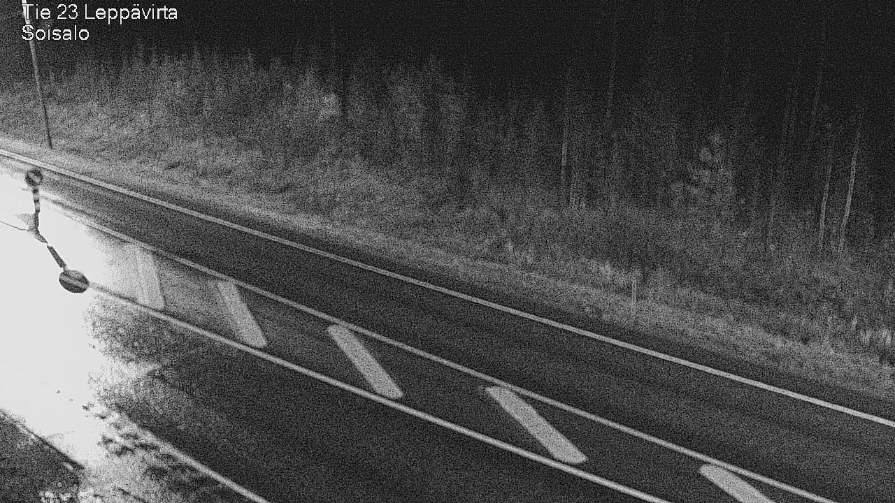 Weather Camera Image Road 23 Leppävirta, Soisalo, Leppävirta, Pohjois-Savo