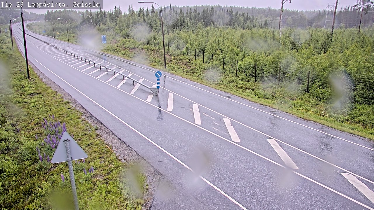 Kelikamerat Kuva Tie 23 Leppävirta, Soisalo, Leppävirta, Pohjois-Savo