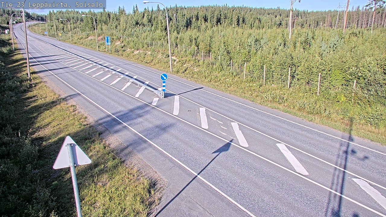 Kelikamerat Kuva Tie 23 Leppävirta, Soisalo, Leppävirta, Pohjois-Savo