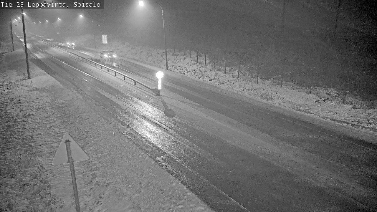 Weather Camera Image Road 23 Leppävirta, Soisalo, Leppävirta, Pohjois-Savo