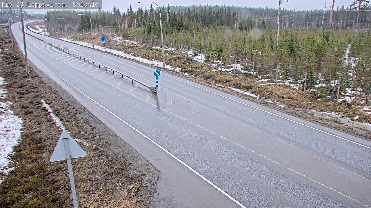 Kelikamerat Kuva Tie 23 Leppävirta, Soisalo, Leppävirta, Pohjois-Savo