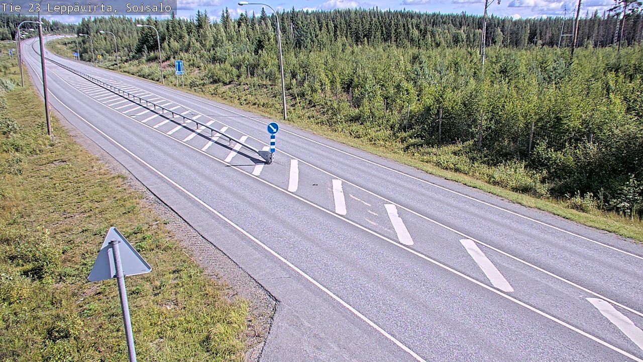 Kelikamerat Kuva Tie 23 Leppävirta, Soisalo, Leppävirta, Pohjois-Savo