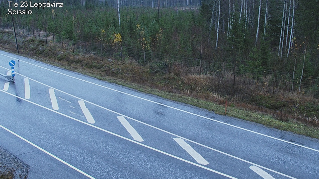 Weather Camera Image Väg 23 Leppävirta, Soisalo, Leppävirta, Pohjois-Savo