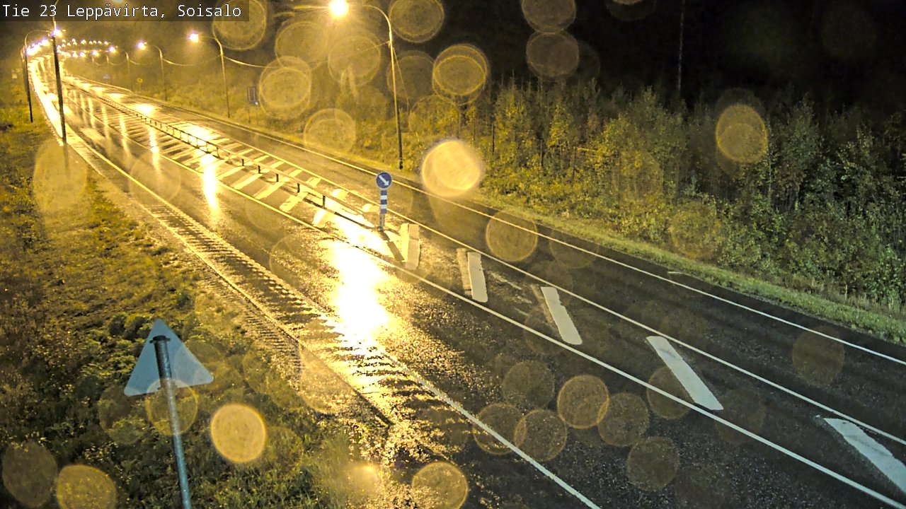 Weather Camera Image Road 23 Leppävirta, Soisalo, Leppävirta, Pohjois-Savo
