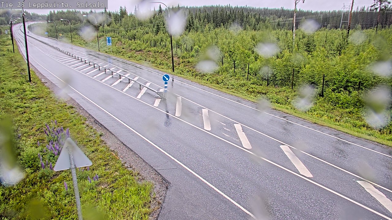 Kelikamerat Kuva Tie 23 Leppävirta, Soisalo, Leppävirta, Pohjois-Savo