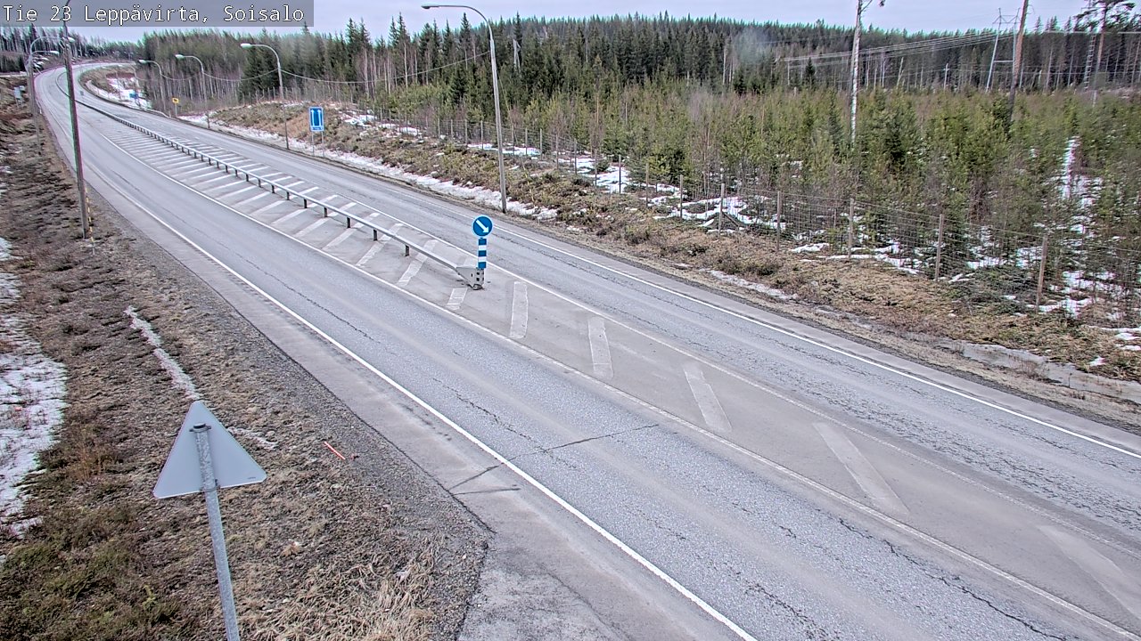 Kelikamerat Kuva Tie 23 Leppävirta, Soisalo, Leppävirta, Pohjois-Savo