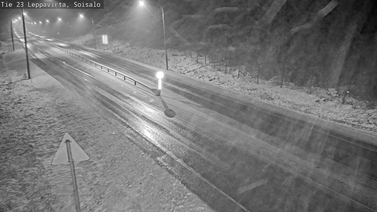 Weather Camera Image Road 23 Leppävirta, Soisalo, Leppävirta, Pohjois-Savo