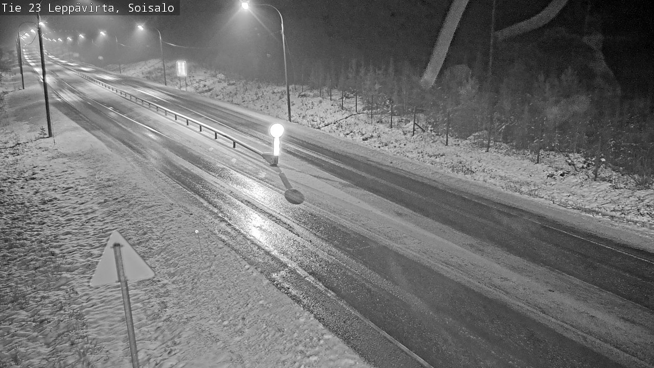 Weather Camera Image Road 23 Leppävirta, Soisalo, Leppävirta, Pohjois-Savo