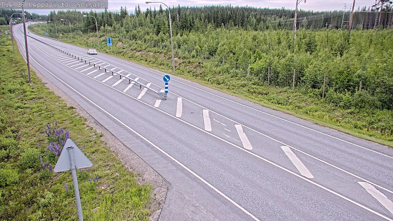 Kelikamerat Kuva Tie 23 Leppävirta, Soisalo, Leppävirta, Pohjois-Savo