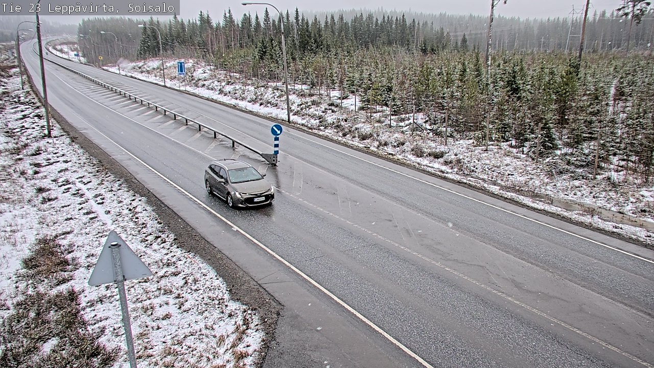 Kelikamerat Kuva Tie 23 Leppävirta, Soisalo, Leppävirta, Pohjois-Savo