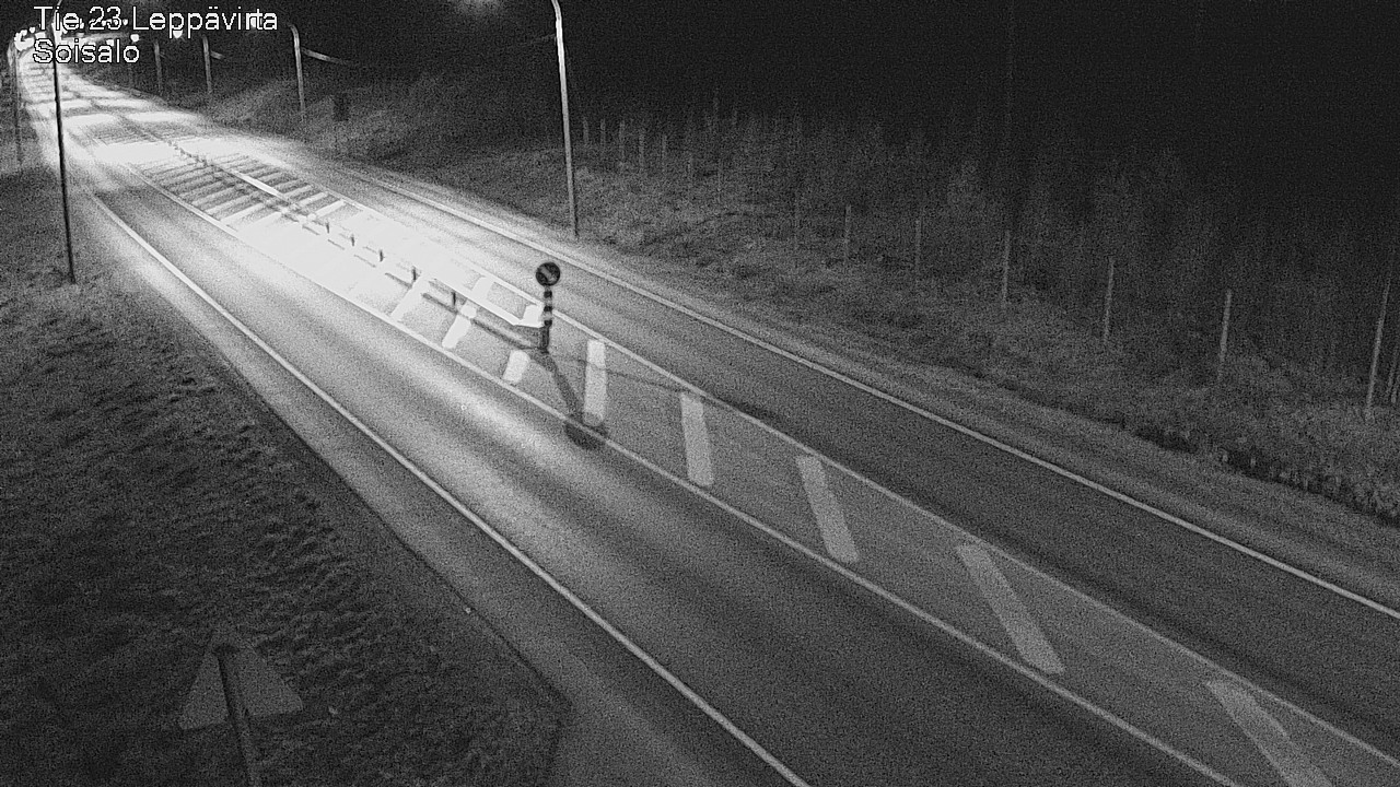 Weather Camera Image Road 23 Leppävirta, Soisalo, Leppävirta, Pohjois-Savo