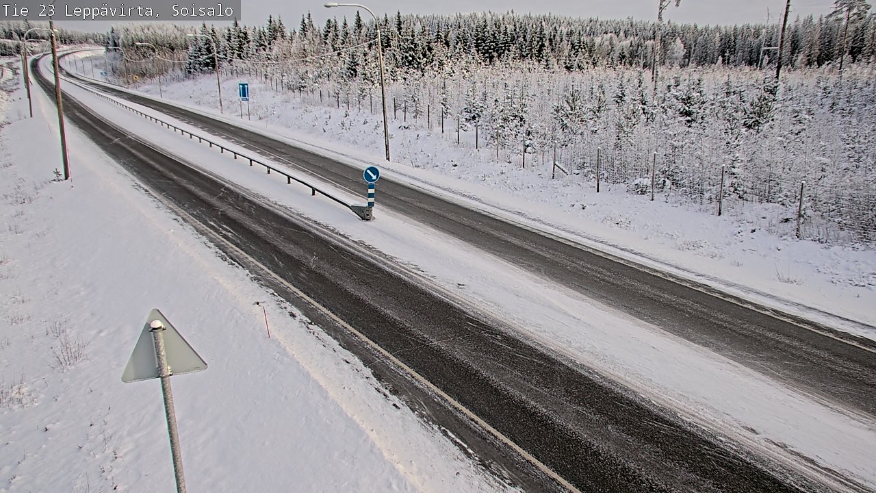 Weather Camera Image Road 23 Leppävirta, Soisalo, Leppävirta, Pohjois-Savo