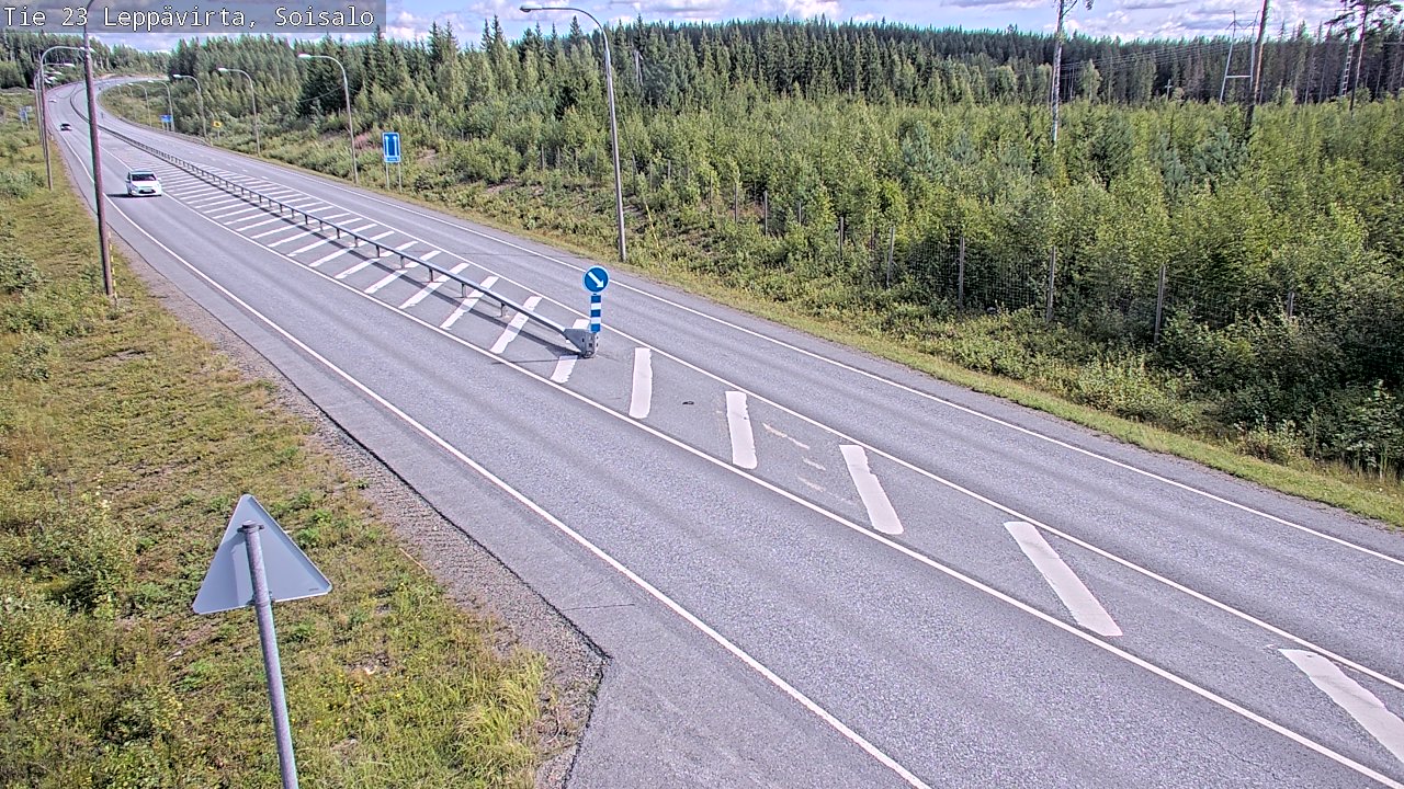 Kelikamerat Kuva Tie 23 Leppävirta, Soisalo, Leppävirta, Pohjois-Savo