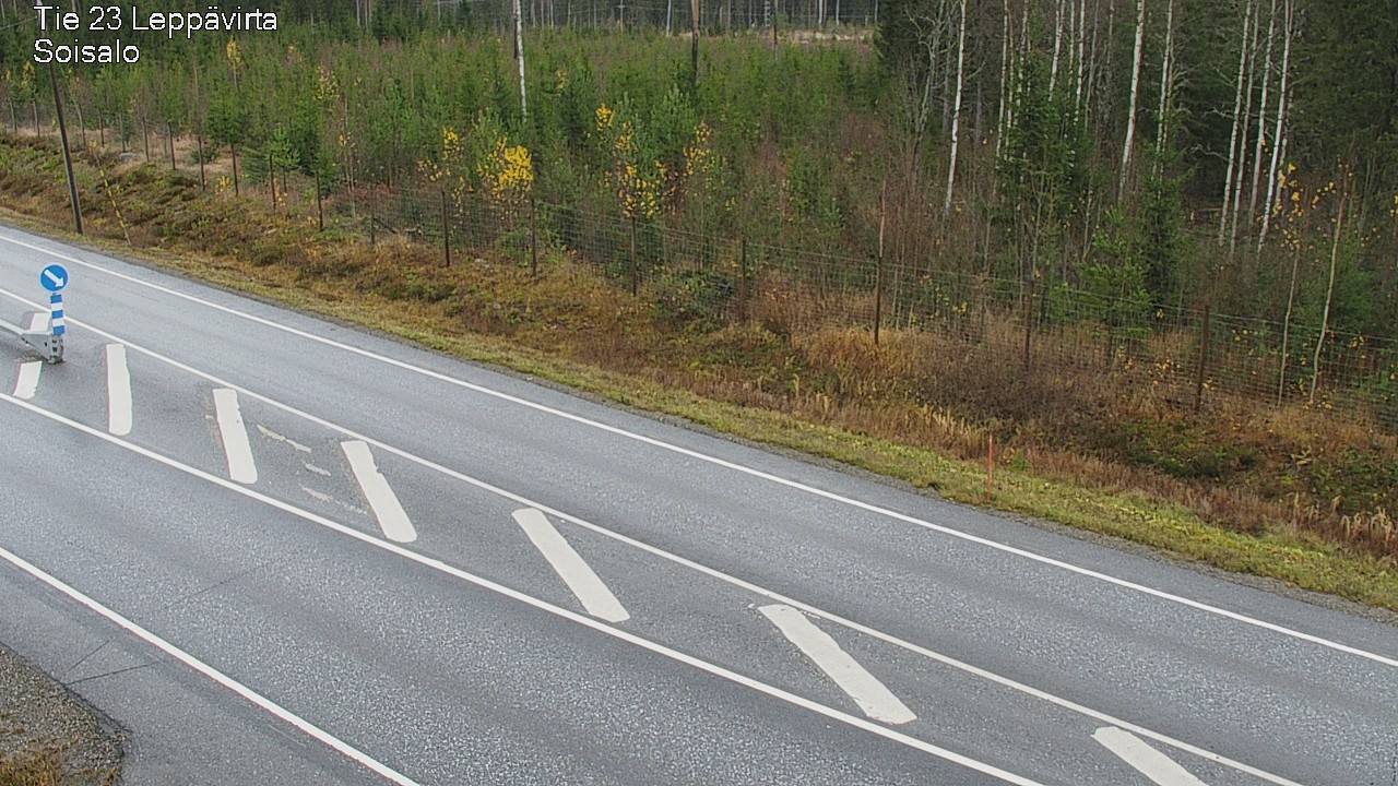 Weather Camera Image Väg 23 Leppävirta, Soisalo, Leppävirta, Pohjois-Savo