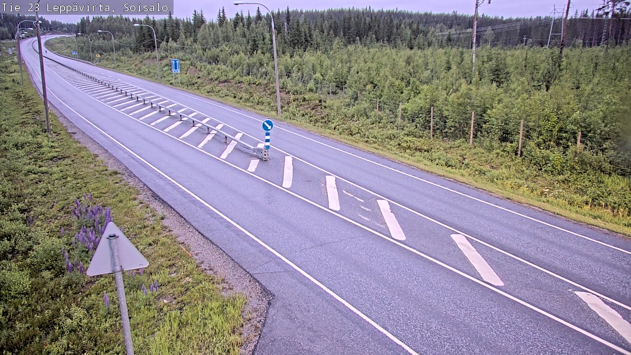 Kelikamerat Kuva Tie 23 Leppävirta, Soisalo, Leppävirta, Pohjois-Savo