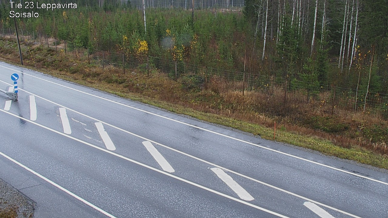 Weather Camera Image Väg 23 Leppävirta, Soisalo, Leppävirta, Pohjois-Savo