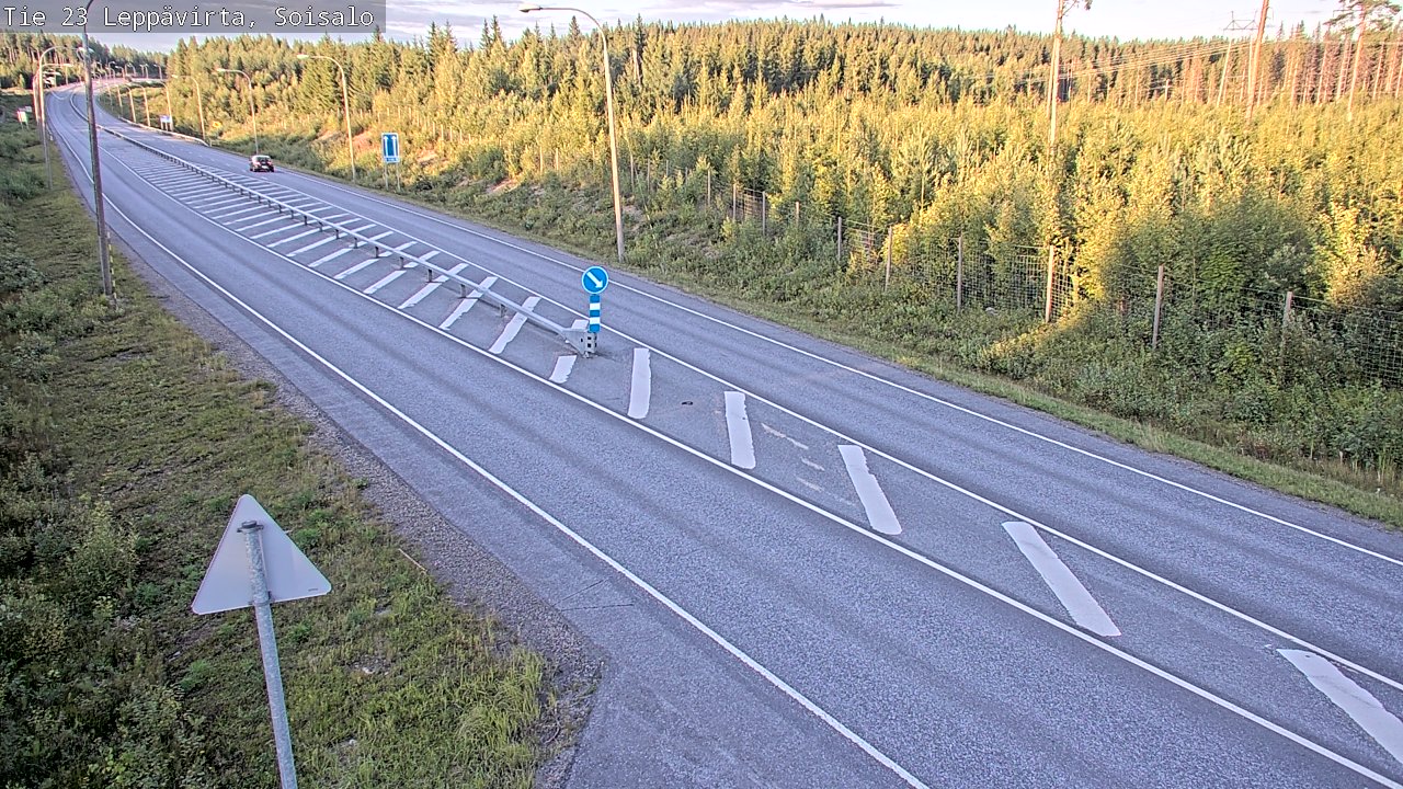 Kelikamerat Kuva Tie 23 Leppävirta, Soisalo, Leppävirta, Pohjois-Savo