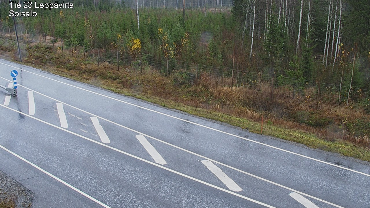 Weather Camera Image Väg 23 Leppävirta, Soisalo, Leppävirta, Pohjois-Savo