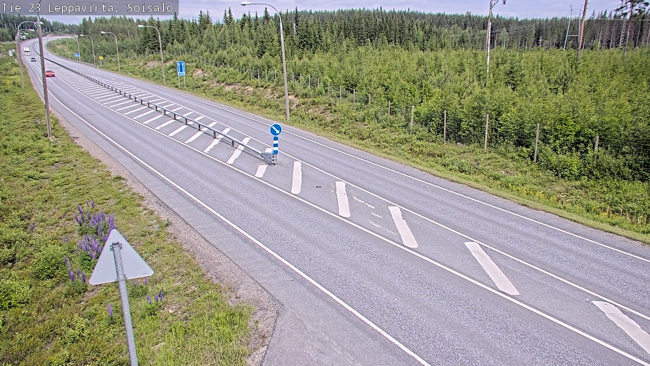 Kelikamerat Kuva Tie 23 Leppävirta, Soisalo, Leppävirta, Pohjois-Savo