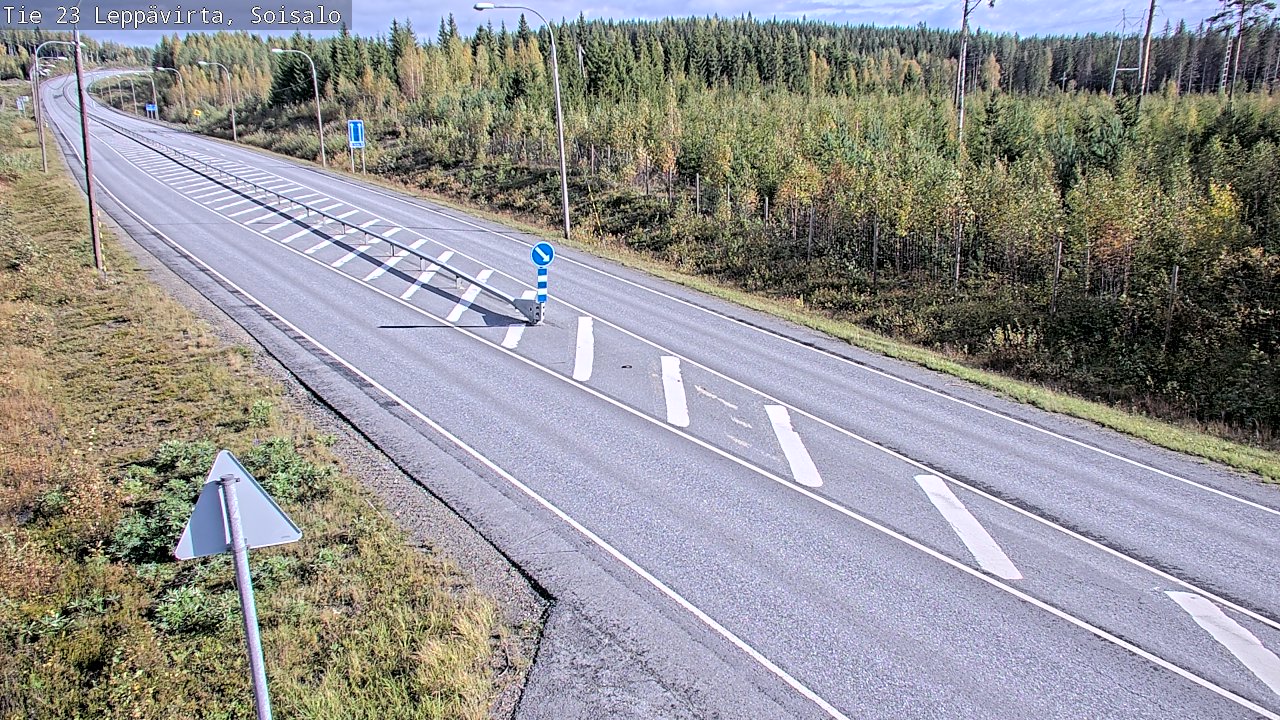 Kelikamerat Kuva Tie 23 Leppävirta, Soisalo, Leppävirta, Pohjois-Savo