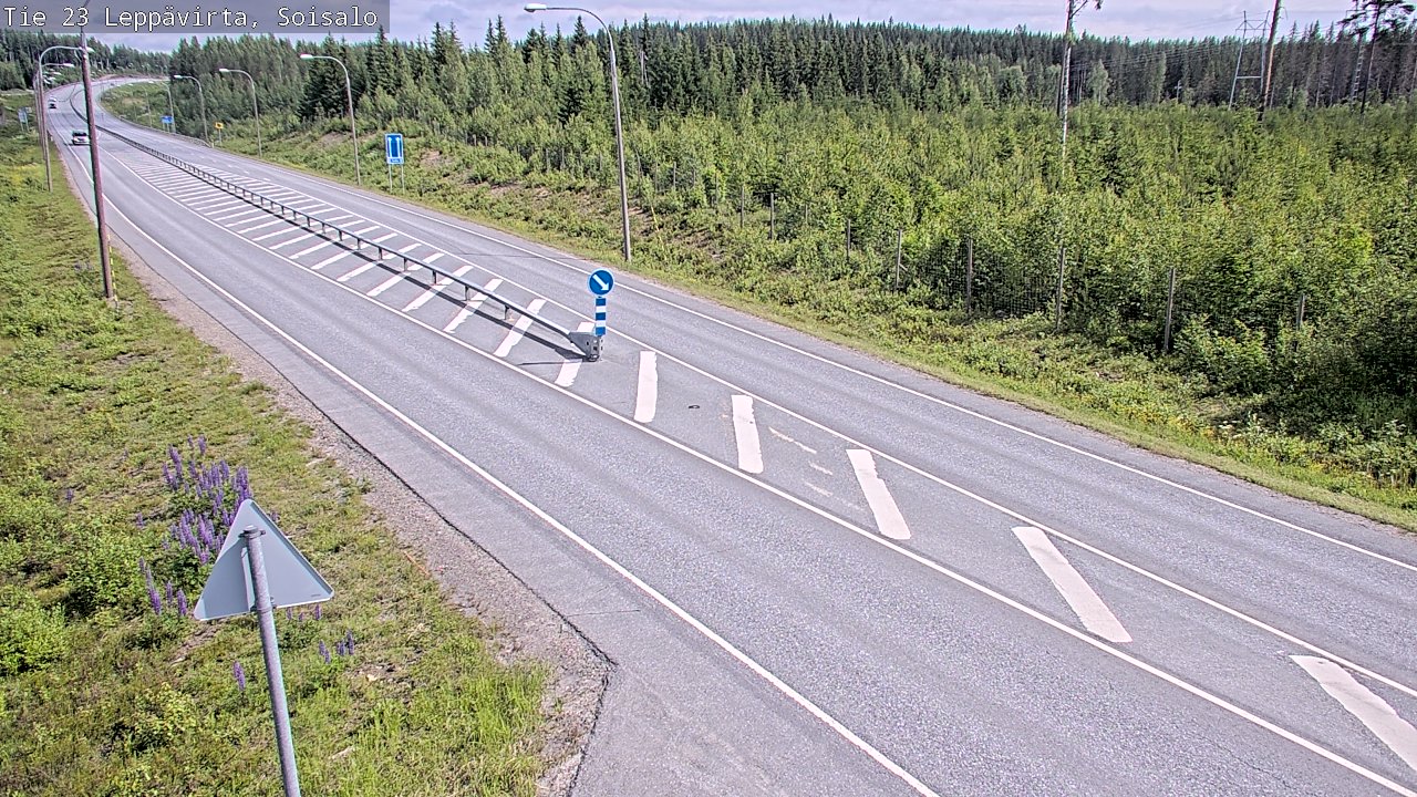 Kelikamerat Kuva Tie 23 Leppävirta, Soisalo, Leppävirta, Pohjois-Savo