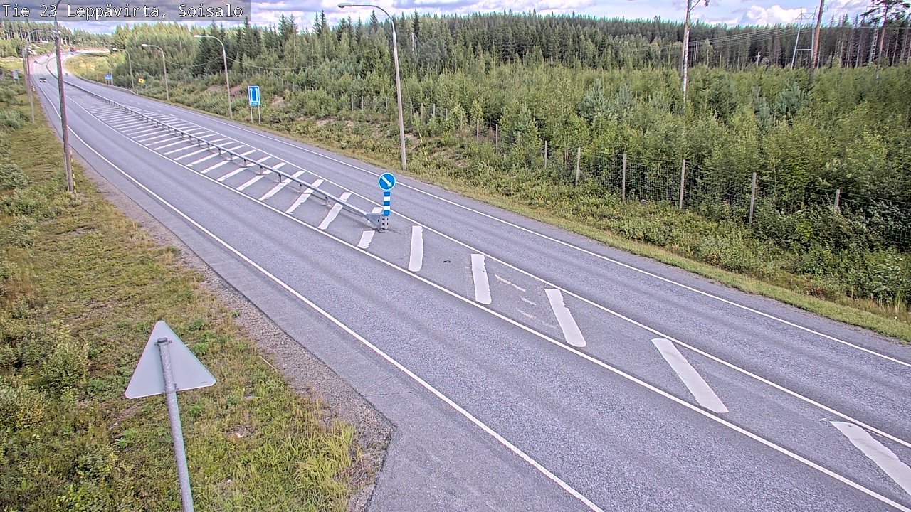 Kelikamerat Kuva Tie 23 Leppävirta, Soisalo, Leppävirta, Pohjois-Savo