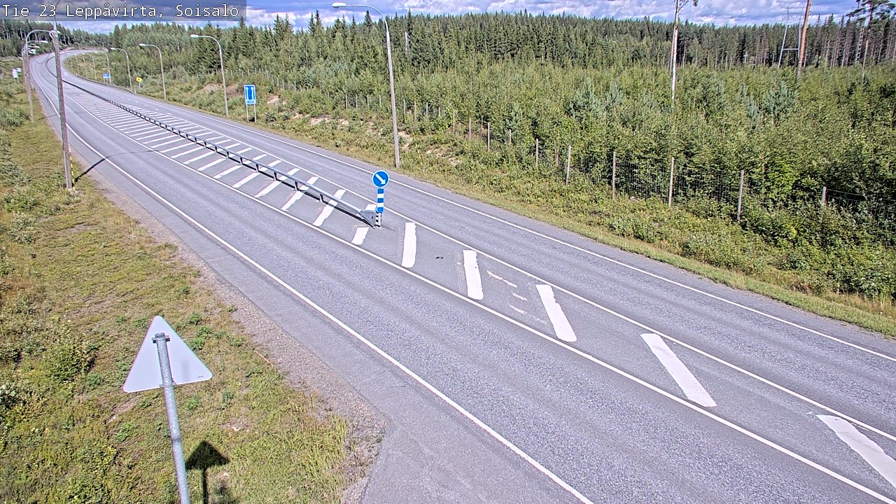 Kelikamerat Kuva Tie 23 Leppävirta, Soisalo, Leppävirta, Pohjois-Savo