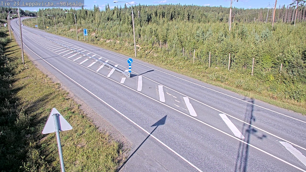 Kelikamerat Kuva Tie 23 Leppävirta, Soisalo, Leppävirta, Pohjois-Savo