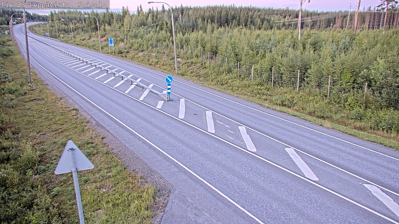 Kelikamerat Kuva Tie 23 Leppävirta, Soisalo, Leppävirta, Pohjois-Savo