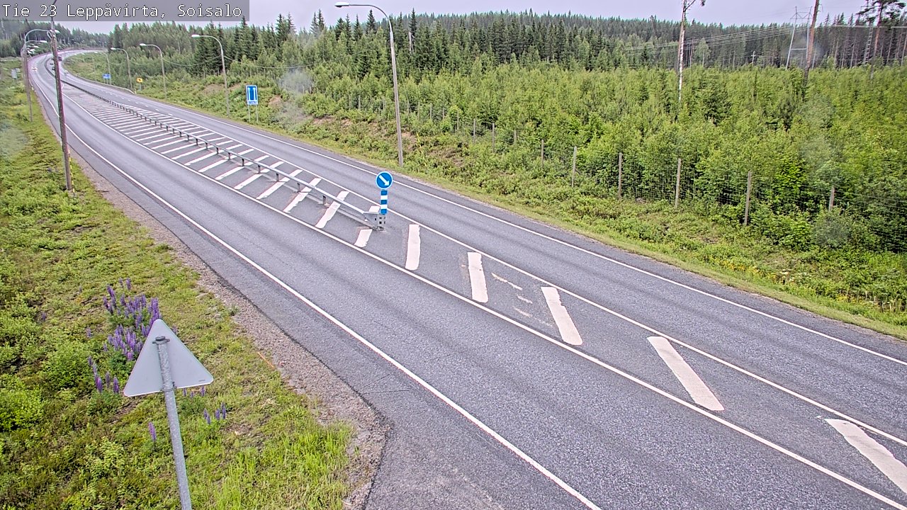 Kelikamerat Kuva Tie 23 Leppävirta, Soisalo, Leppävirta, Pohjois-Savo