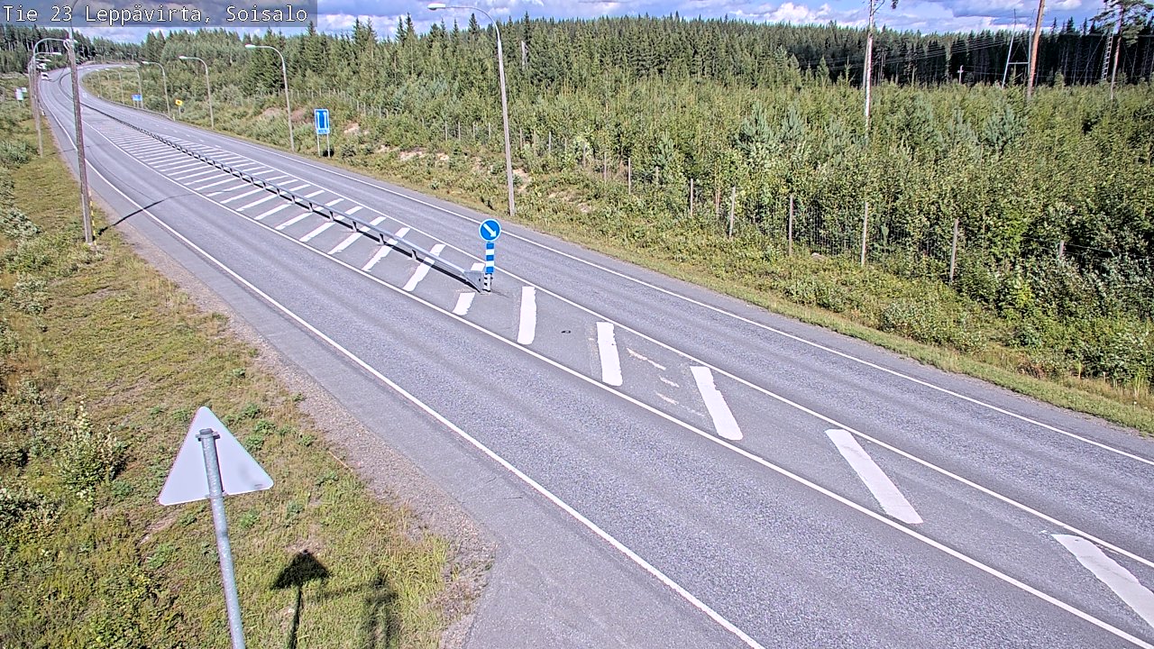 Kelikamerat Kuva Tie 23 Leppävirta, Soisalo, Leppävirta, Pohjois-Savo