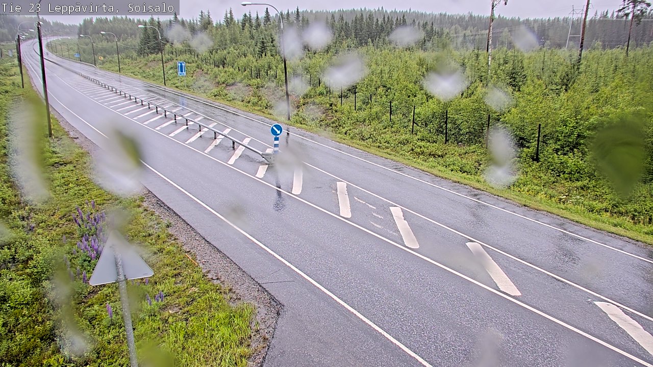 Kelikamerat Kuva Tie 23 Leppävirta, Soisalo, Leppävirta, Pohjois-Savo