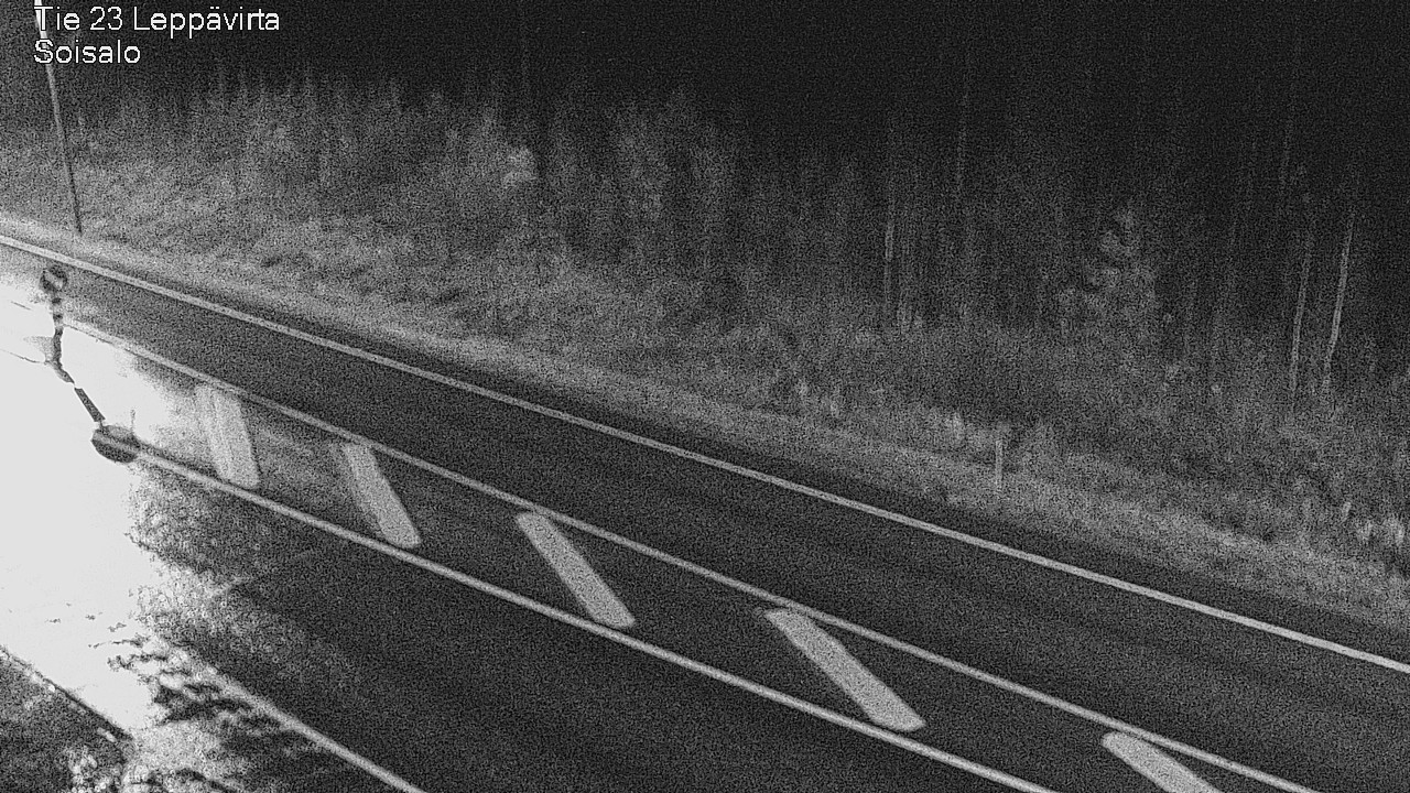 Weather Camera Image Road 23 Leppävirta, Soisalo, Leppävirta, Pohjois-Savo
