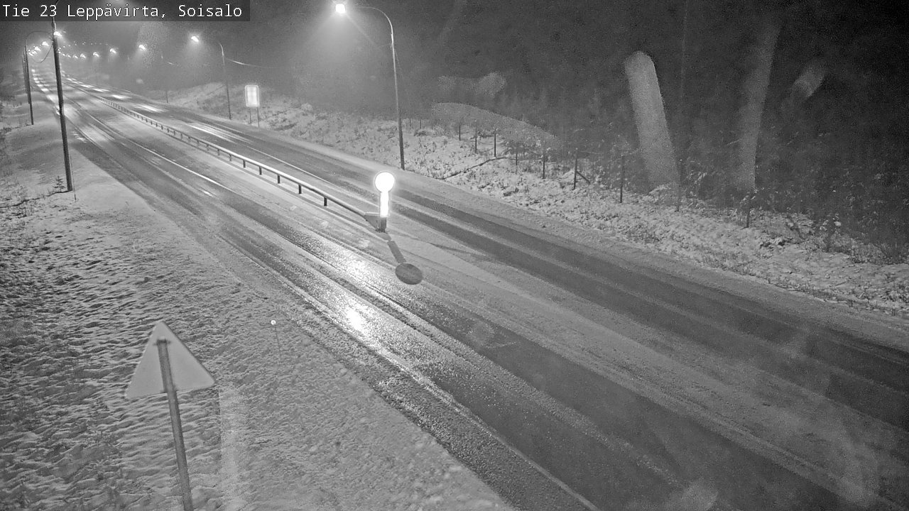 Weather Camera Image Road 23 Leppävirta, Soisalo, Leppävirta, Pohjois-Savo