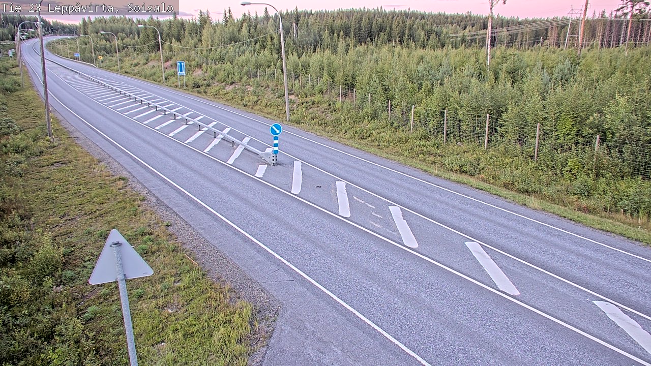 Kelikamerat Kuva Tie 23 Leppävirta, Soisalo, Leppävirta, Pohjois-Savo