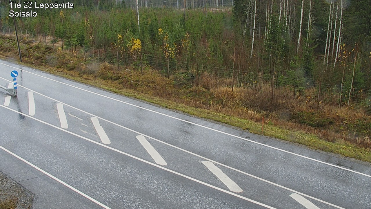 Weather Camera Image Väg 23 Leppävirta, Soisalo, Leppävirta, Pohjois-Savo