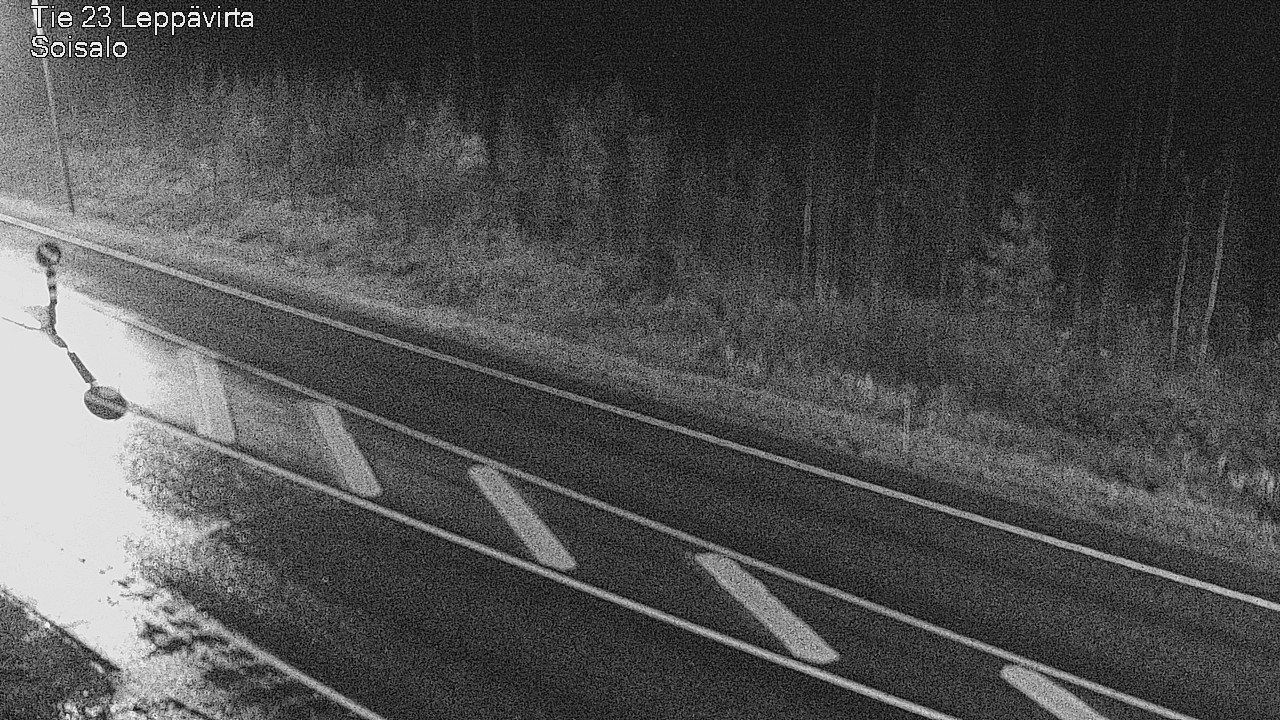 Weather Camera Image Road 23 Leppävirta, Soisalo, Leppävirta, Pohjois-Savo