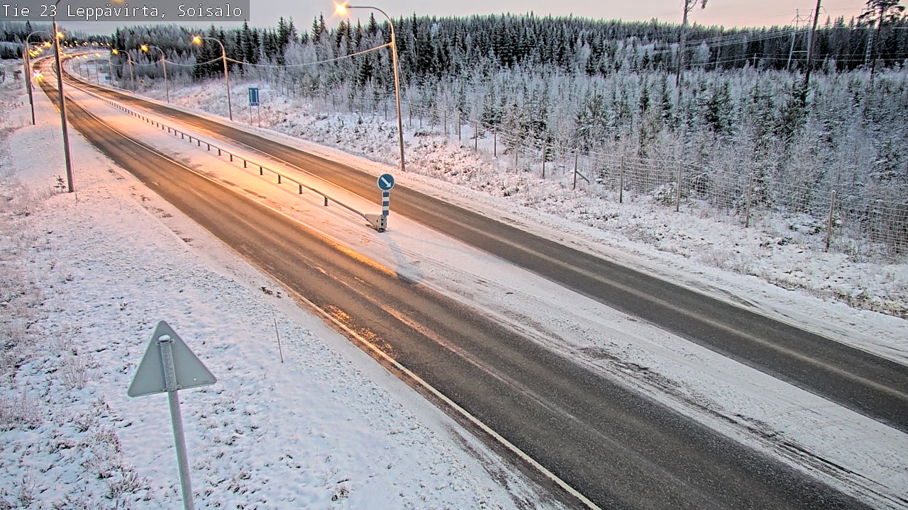 Kelikamerat Kuva Tie 23 Leppävirta, Soisalo, Leppävirta, Pohjois-Savo