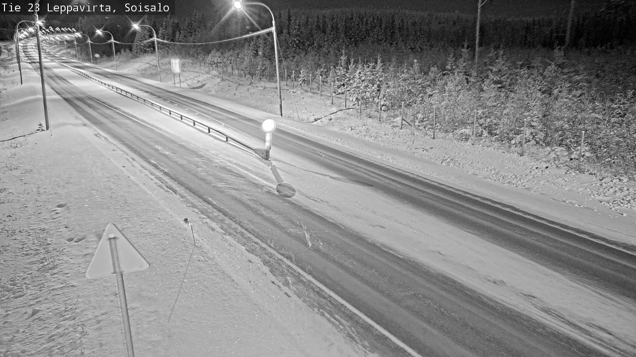 Weather Camera Image Road 23 Leppävirta, Soisalo, Leppävirta, Pohjois-Savo
