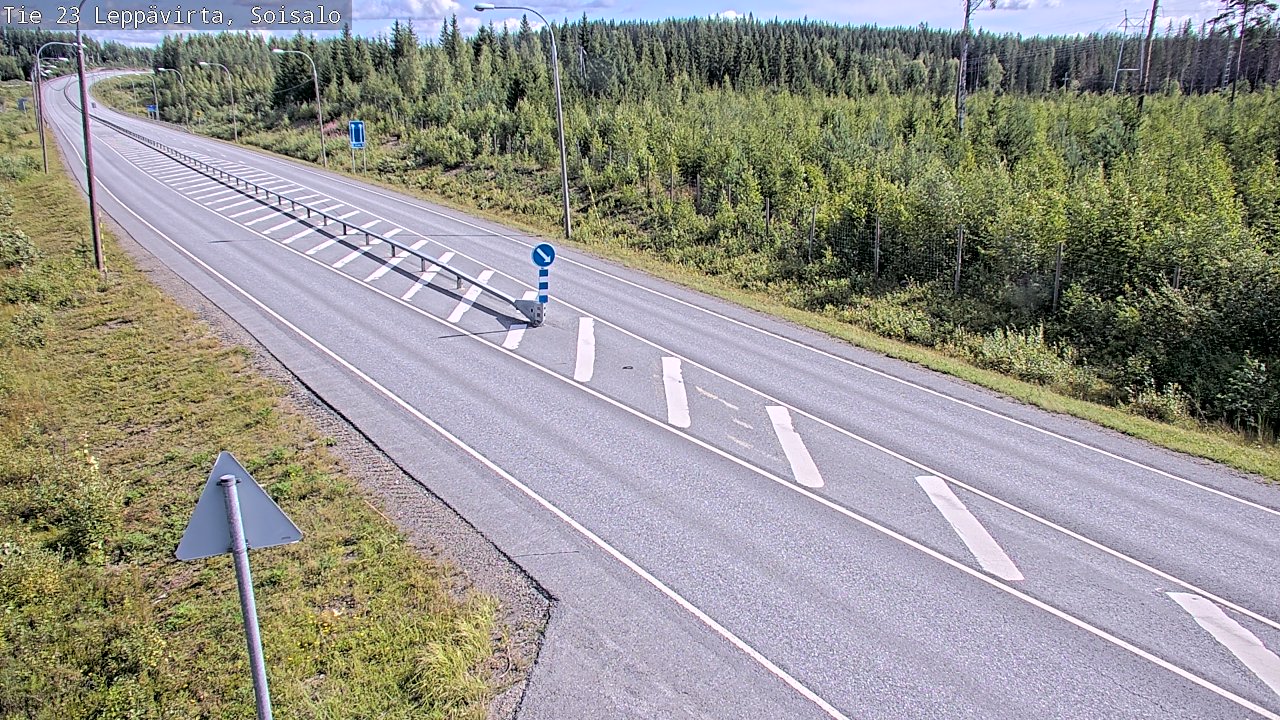 Kelikamerat Kuva Tie 23 Leppävirta, Soisalo, Leppävirta, Pohjois-Savo