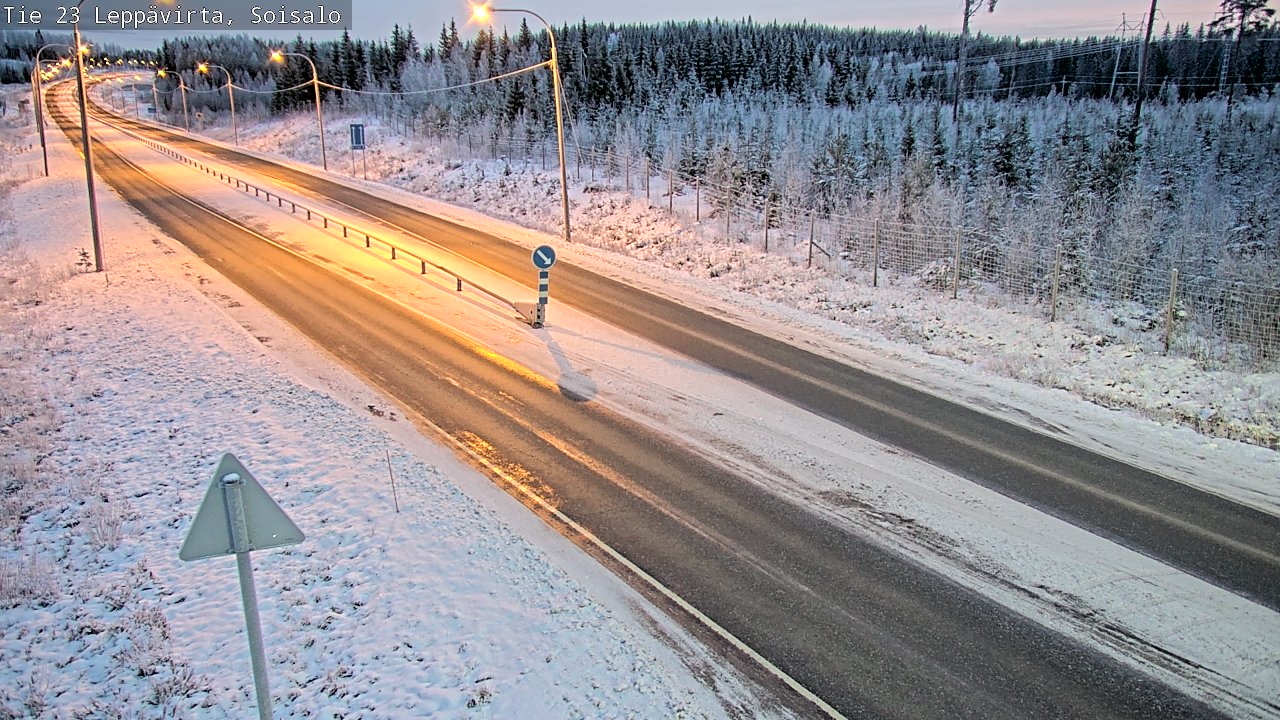 Kelikamerat Kuva Tie 23 Leppävirta, Soisalo, Leppävirta, Pohjois-Savo