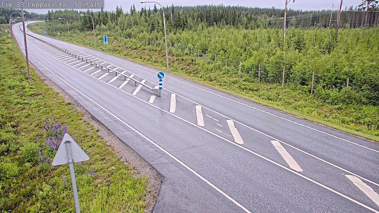 Kelikamerat Kuva Tie 23 Leppävirta, Soisalo, Leppävirta, Pohjois-Savo