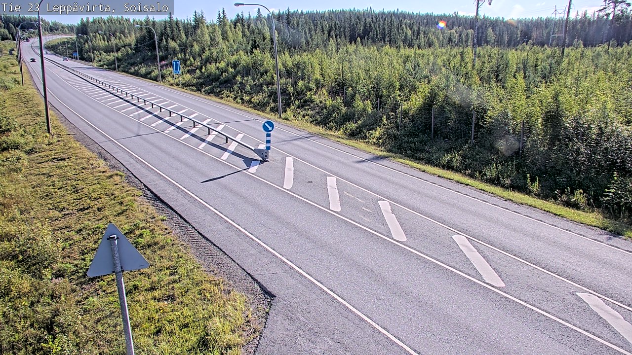 Kelikamerat Kuva Tie 23 Leppävirta, Soisalo, Leppävirta, Pohjois-Savo