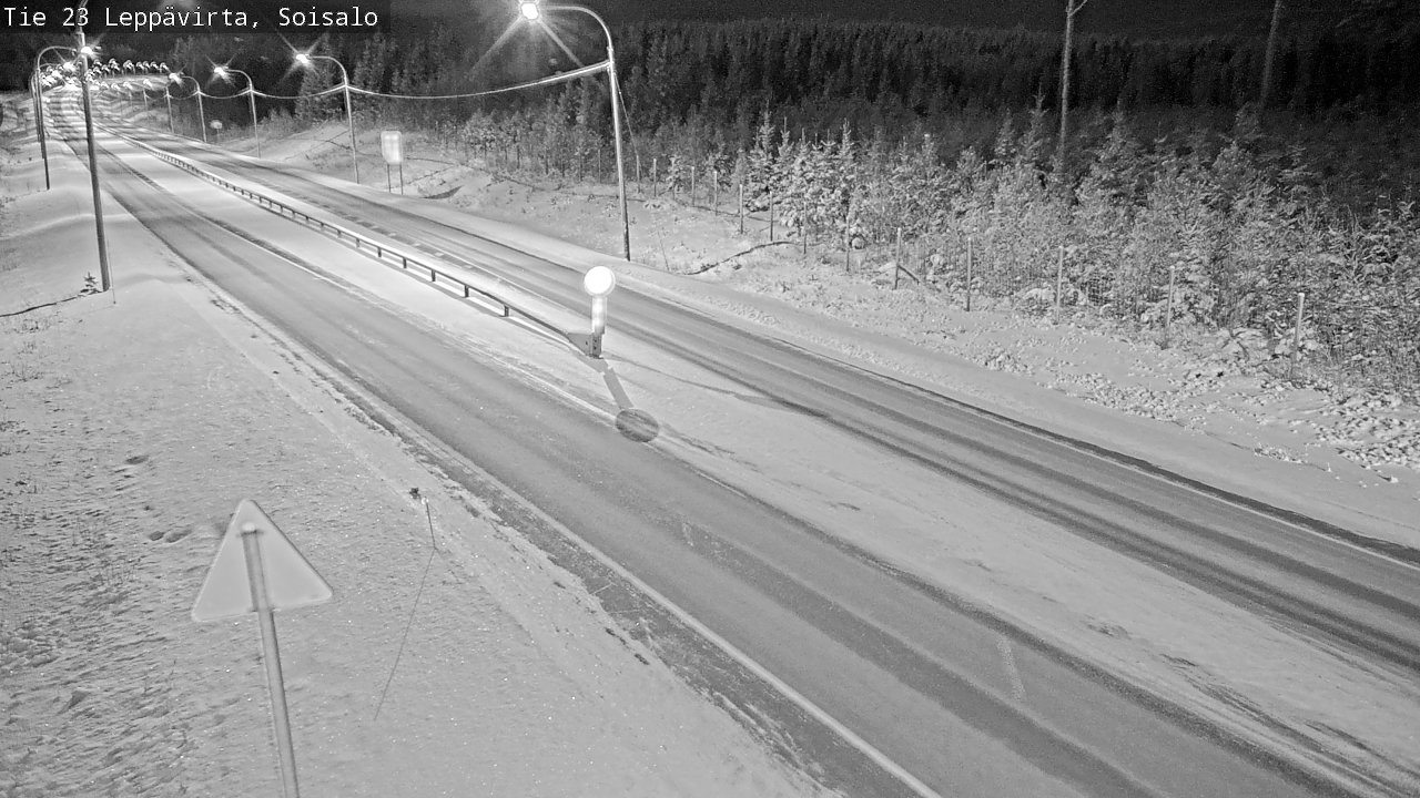 Weather Camera Image Väg 23 Leppävirta, Soisalo, Leppävirta, Pohjois-Savo