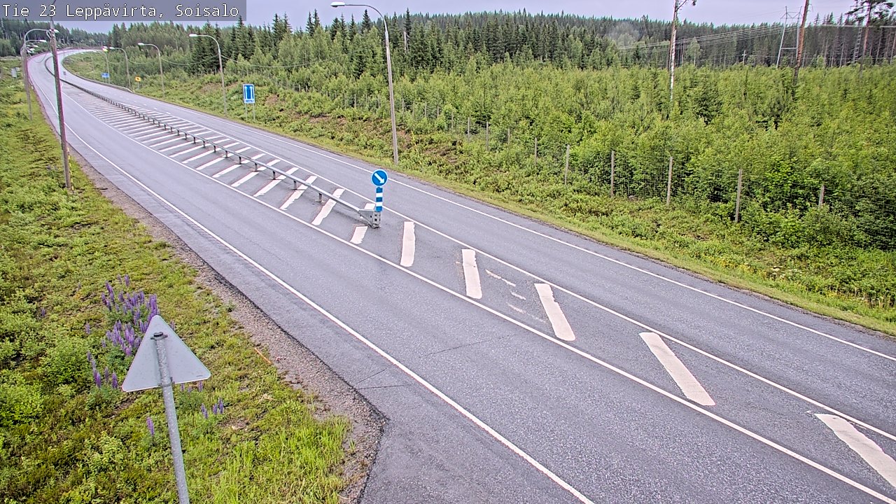 Kelikamerat Kuva Tie 23 Leppävirta, Soisalo, Leppävirta, Pohjois-Savo