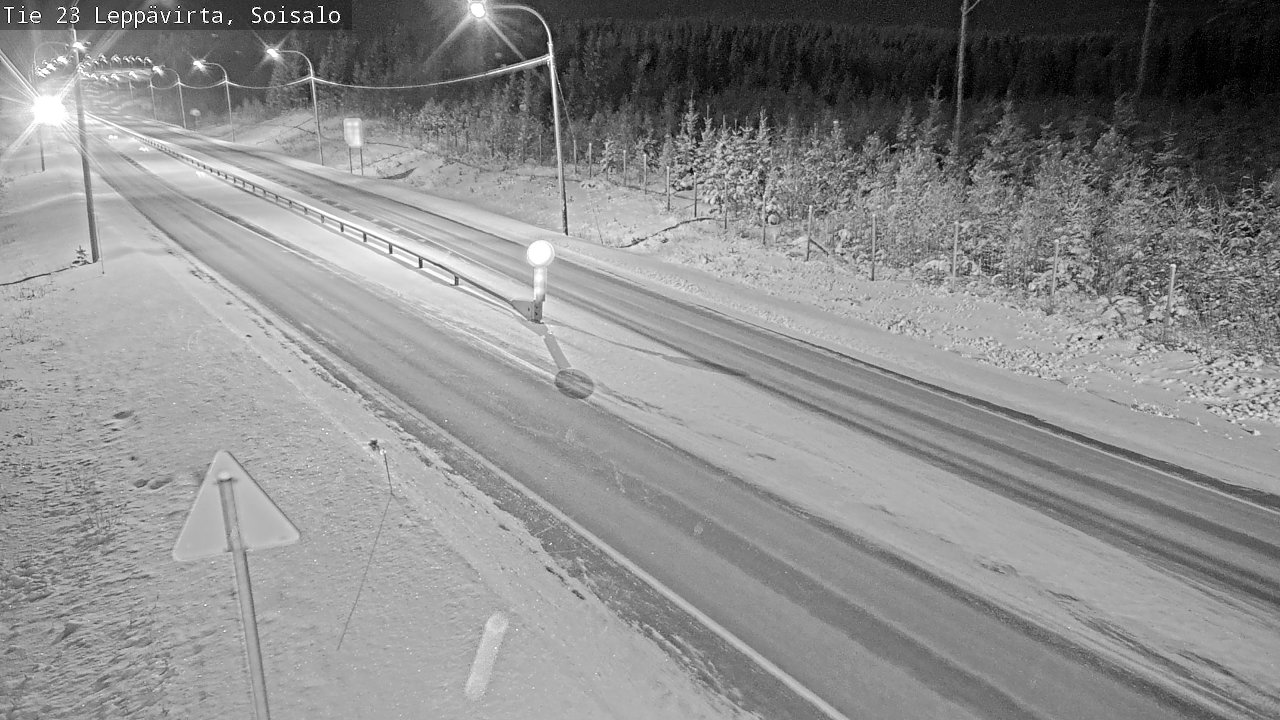 Weather Camera Image Väg 23 Leppävirta, Soisalo, Leppävirta, Pohjois-Savo